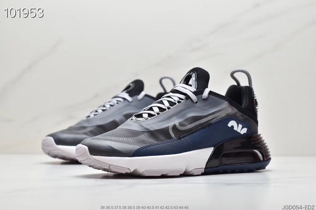 Nike Air Max Vapormax 2090 Flyknit Grey Blue Black Shoes